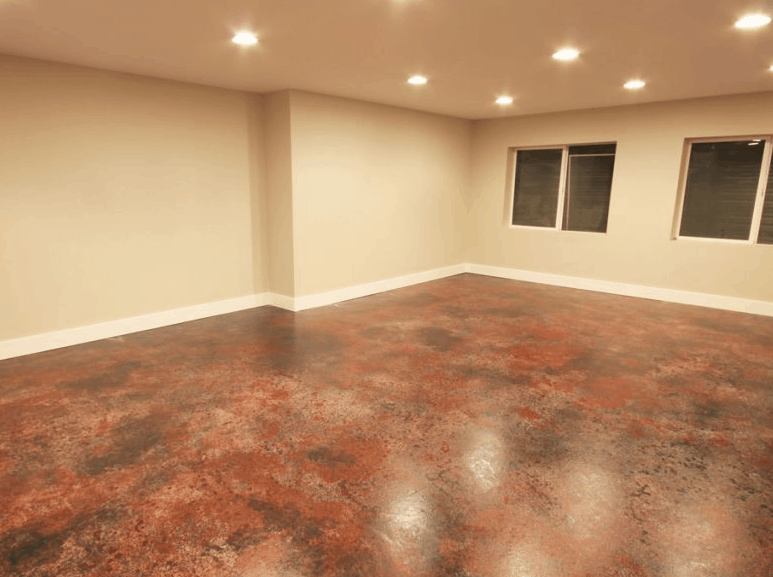 2 BASEMENT FLOORING