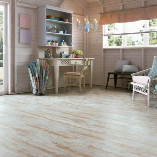 Painted Pine Luxury Vinyl Tile Flooring