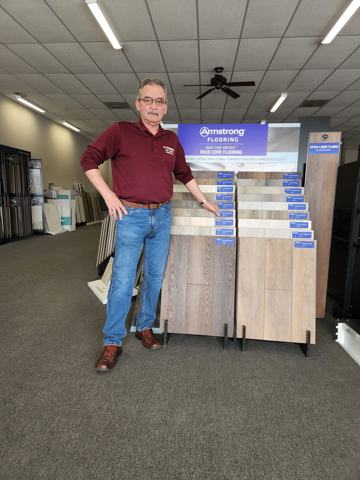 LA Flooring showroom in Wildwood FL